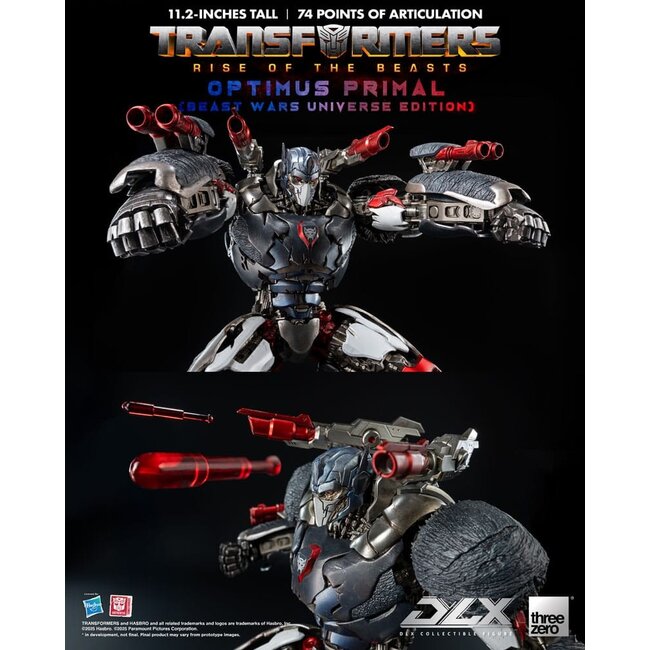 Transformers: Rise of the Beasts DLX Action Figure Optimus Primal (Beast Wars Universe Edition) 29 cm
