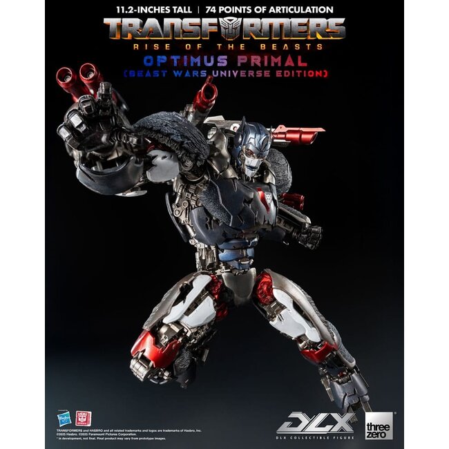 Transformers: Rise of the Beasts DLX Action Figure Optimus Primal (Beast Wars Universe Edition) 29 cm