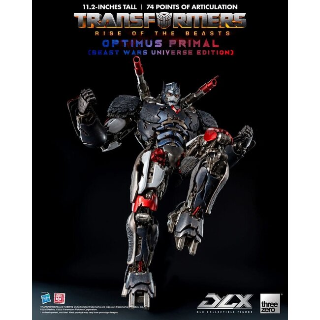 Transformers: Rise of the Beasts DLX Action Figure Optimus Primal (Beast Wars Universe Edition) 29 cm