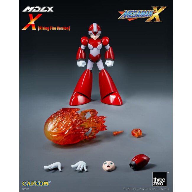Mega Man MDLX Actionfigur Rockman X / Mega Man X (Rising Fire Version) 12 cm