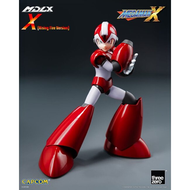 Mega Man MDLX Action Figure Rockman X / Mega Man X (Rising Fire Version) 12 cm