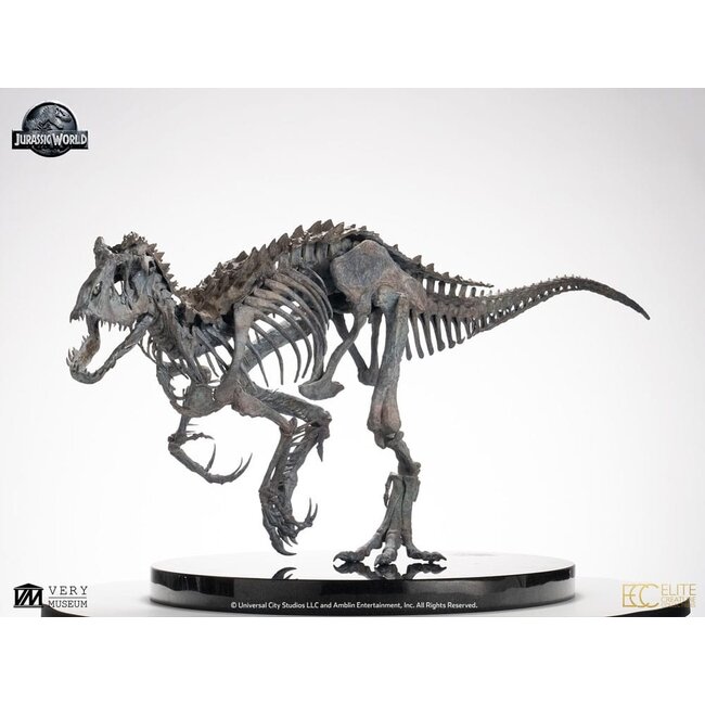 Jurassic World ECC Elite Creature Line Statue 1/12 Indominus Rex Skelett Bronze 35 cm