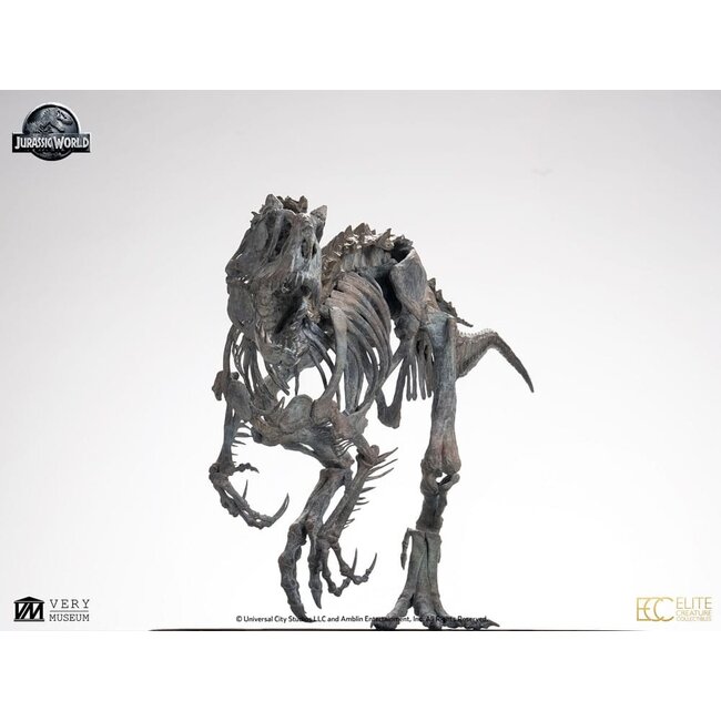 Jurassic World ECC Elite Creature Line Statue 1/12 Indominus Rex Skelett Bronze 35 cm
