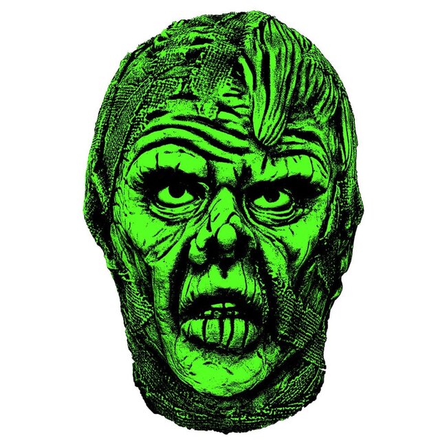 Don Post Vinyl Mask Glowin Ghoulies Mummy