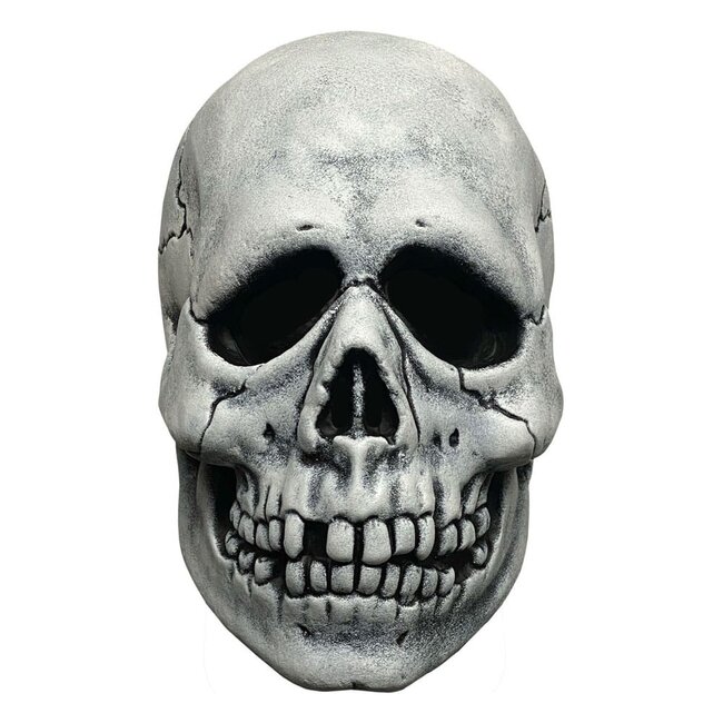 Don Post Vinyl Mask White Skull