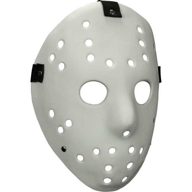 Mabry Monsters Mask White Killer Goalie