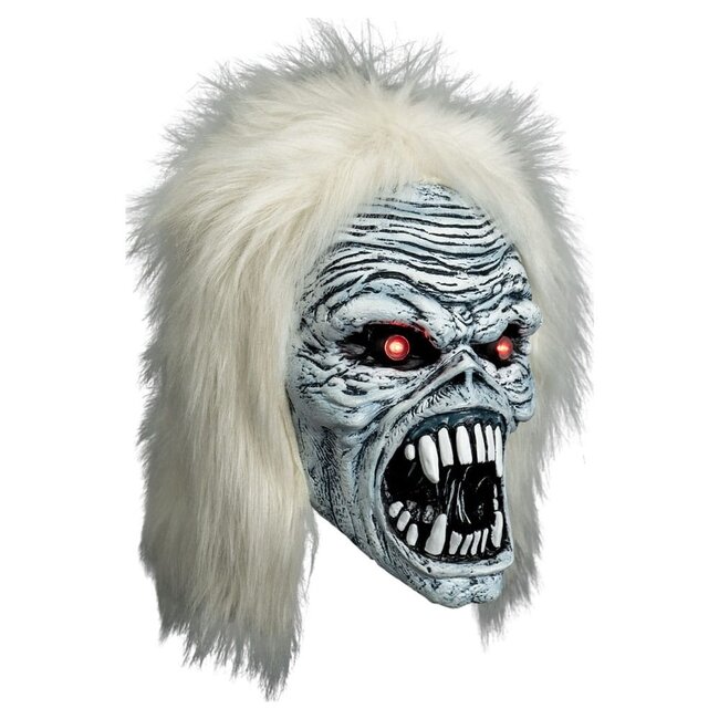 Iron Maiden Vinylmaske mit Bass-Beats (LED-Augen)