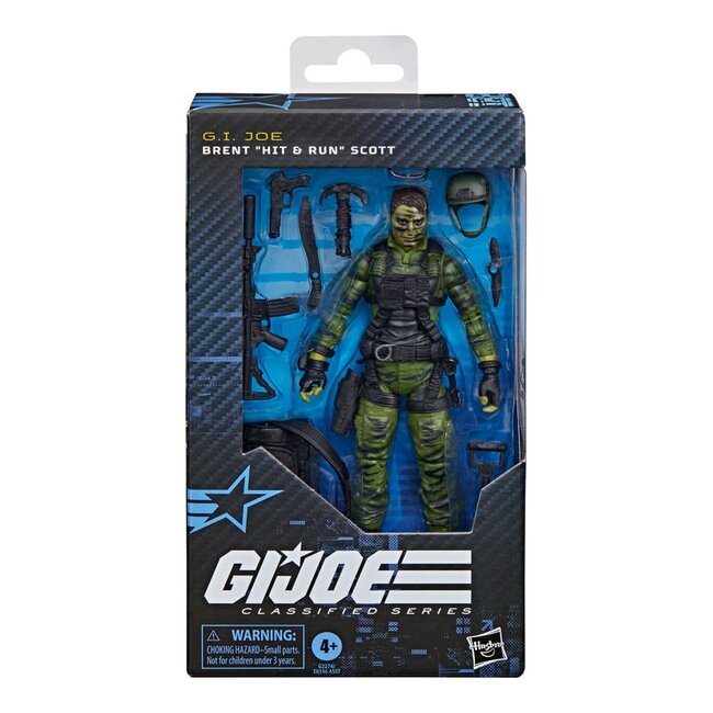 G.I. Joe Classified Series Action Figure Brent "Hit & Run" Scott 15 cm