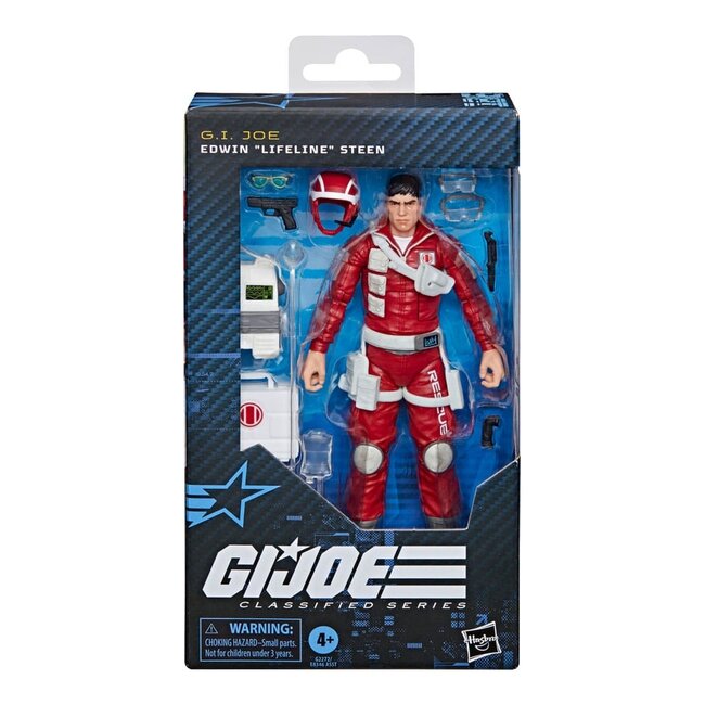 GI Joe Classified Series Actionfigur Edwin „Lifeline“ Steen 15 cm