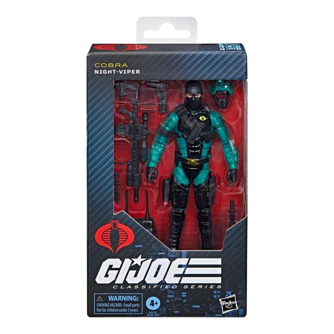 GI Joe Classified Series Actionfigur Night-Viper 15 cm
