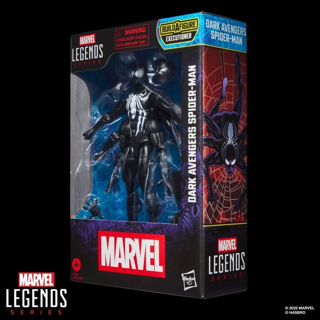 Marvel Legends Actionfigur Dark Avengers Spider-Man (BAF: Executioner) 15 cm