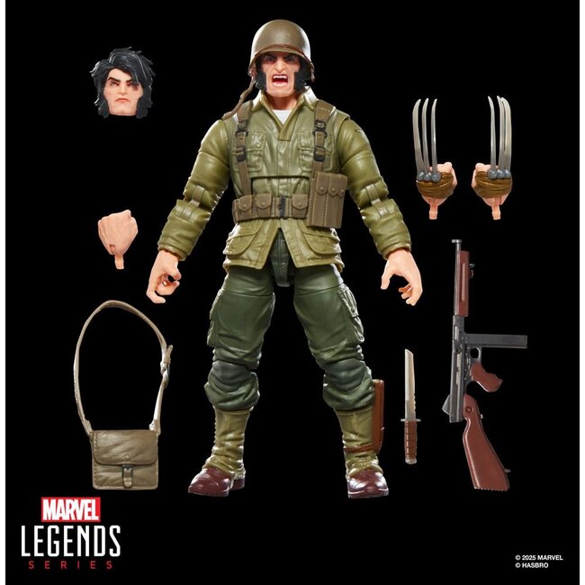 Marvel Legends Action Figure Wolverine (WWII Logan) 15 cm