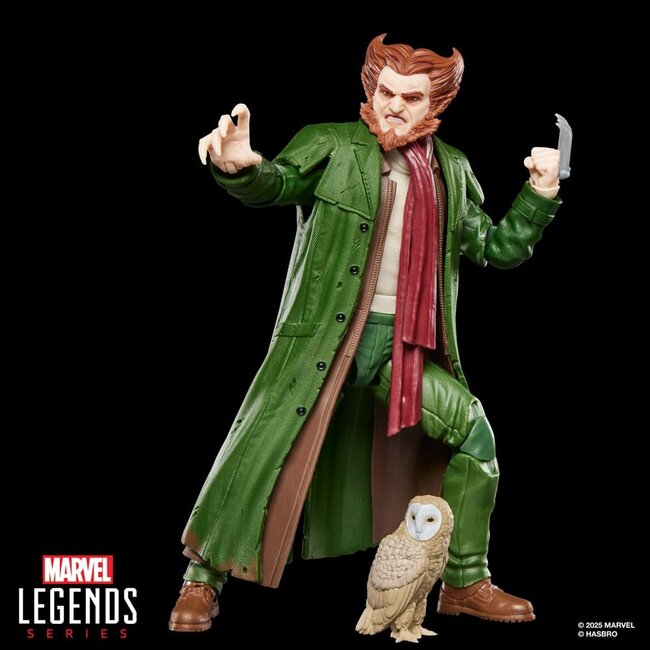 Spider-Man Marvel Legends Retro-Actionfigur Marvels Eule 15 cm