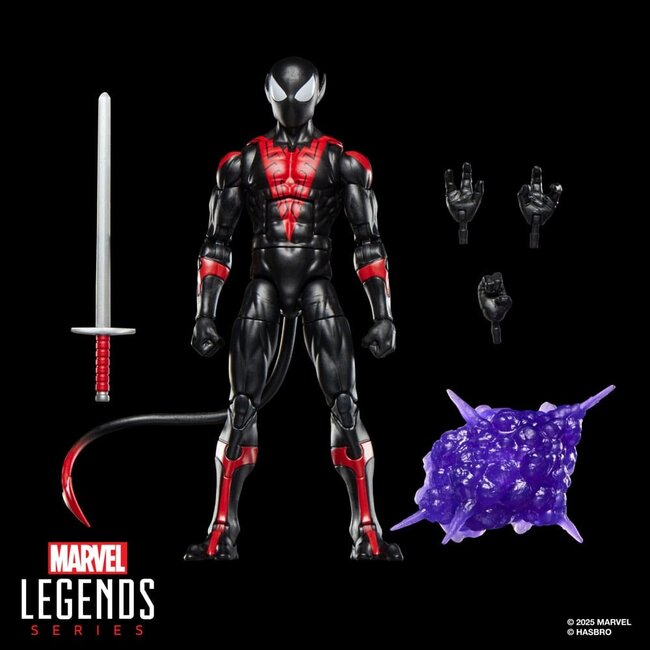 Spider-Man Marvel Legends Retro-Actionfigur Uncanny Spider-Man (Nightcrawler) 15 cm