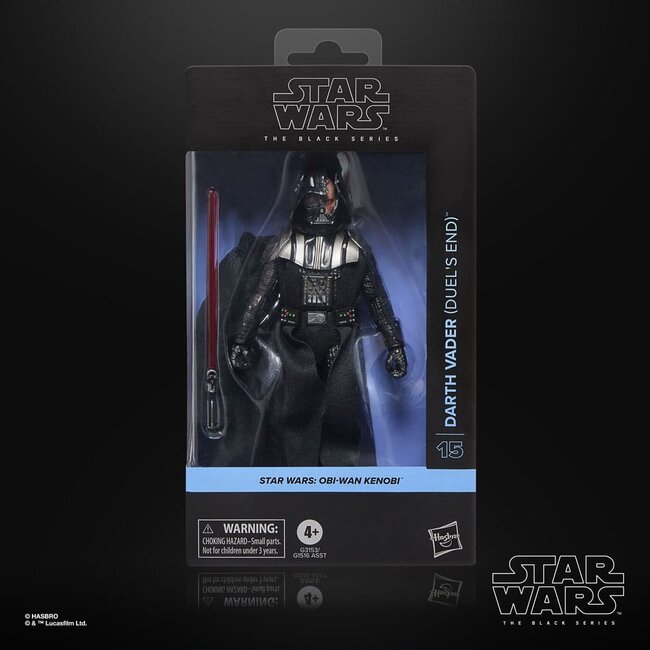 Star Wars: Obi-Wan Kenobi Black Series Actionfigur Darth Vader (Duellende) 15 cm