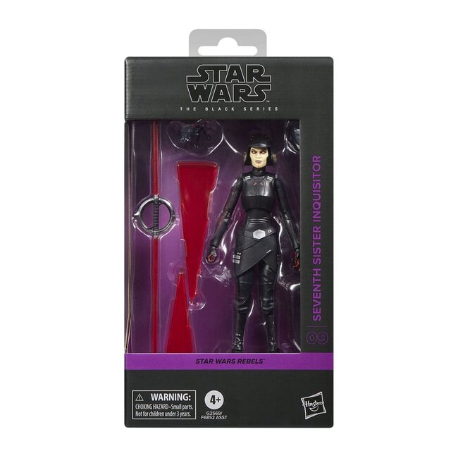 Star Wars: Rebels Black Series Actionfigur Siebte Schwester (Inquisitorin) 15 cm