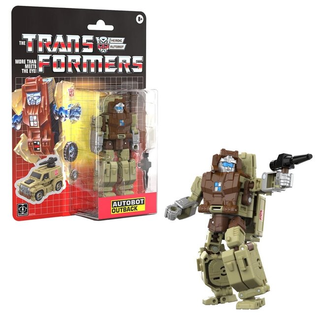 Hasbro Transformers Retro G1 Actionfigur Autobot Outback 13 cm