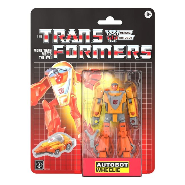 The Transformers Retro G1 Action Figure Autobot Wheelie 11 cm