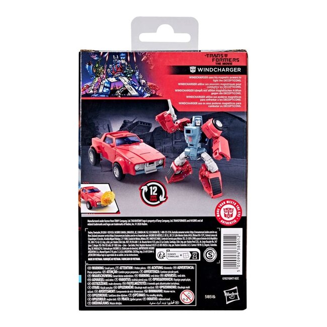 The Transformers: The Movie Studio Series Deluxe Class Action Figure Windcharger 11 cm