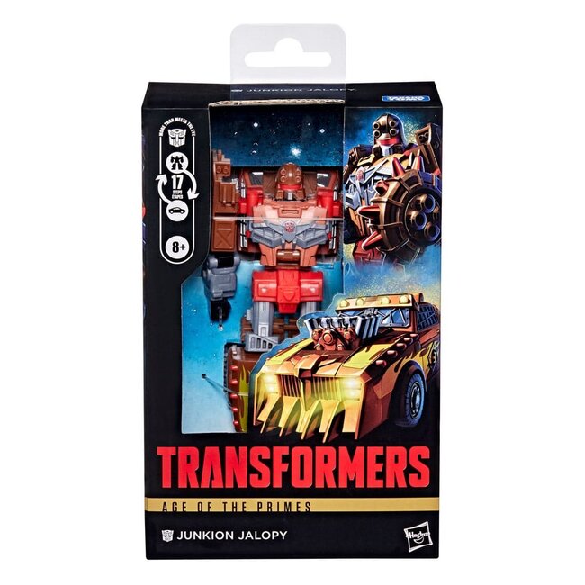 Transformers Age of the Primes Deluxe-Actionfigur Junkion Jalopy 14 cm