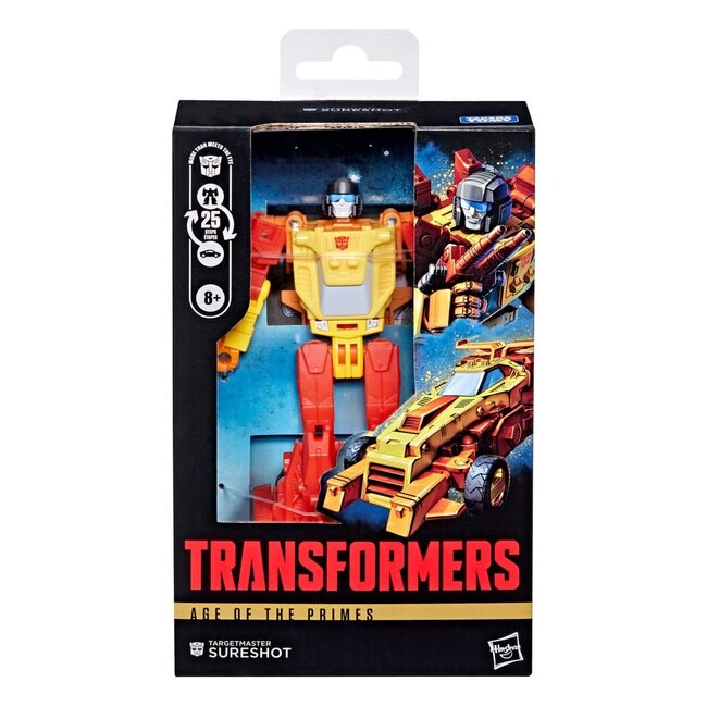 Transformers Age of the Primes Deluxe-Actionfigur Targetmaster Sureshot 14 cm