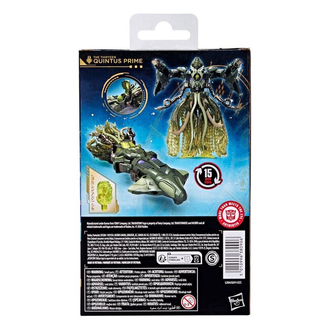 Transformers Age of the Primes Deluxe-Actionfigur The Thirteen: Quintus Prime 14 cm
