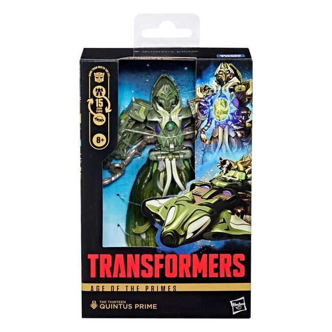 Transformers Age of the Primes Deluxe-Actionfigur The Thirteen: Quintus Prime 14 cm