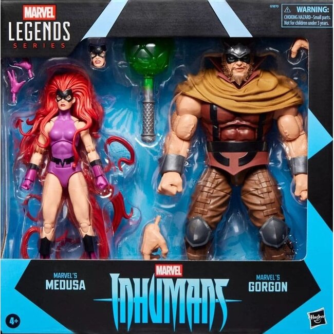 Hasbro Inhumans Marvel Legends Action Figure 2-Pack Marvel's Medusa & Marvel's Gorgon 15 cm