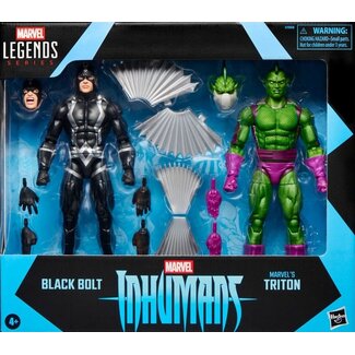 Hasbro Inhumans Marvel Legends Action Figure 2-Pack Black Bolt & Marvel's Triton 15 cm