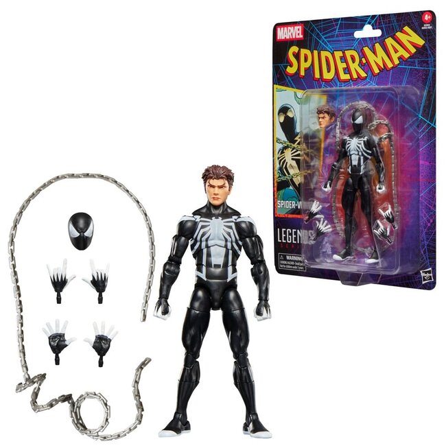 Hasbro Spider-Man Marvel Legends Retro-Actionfigur Spider-Venom 15 cm