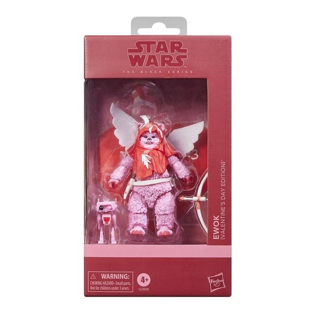 Star Wars Black Series Actionfigur Ewok (Valentinstagsedition) 15 cm