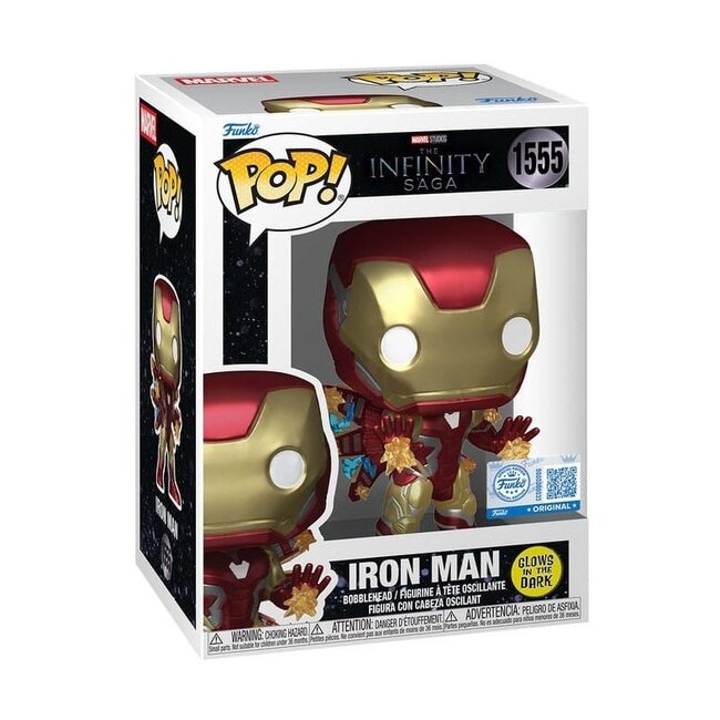 Avengers: Endgame POP! Plus Vinylfigur Iron Man Beams (GW) 9 cm