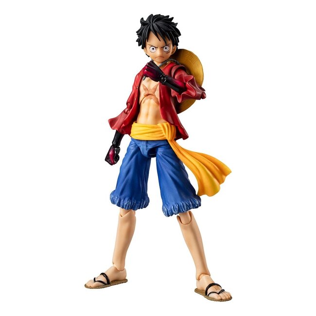 One Piece Variable Action Heroes Actionfigur Monkey D. Luffy mit Rüstungshaki, 16 cm