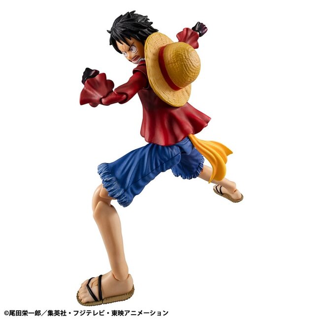 One Piece Variable Action Heroes Actionfigur Monkey D. Luffy mit Rüstungshaki, 16 cm