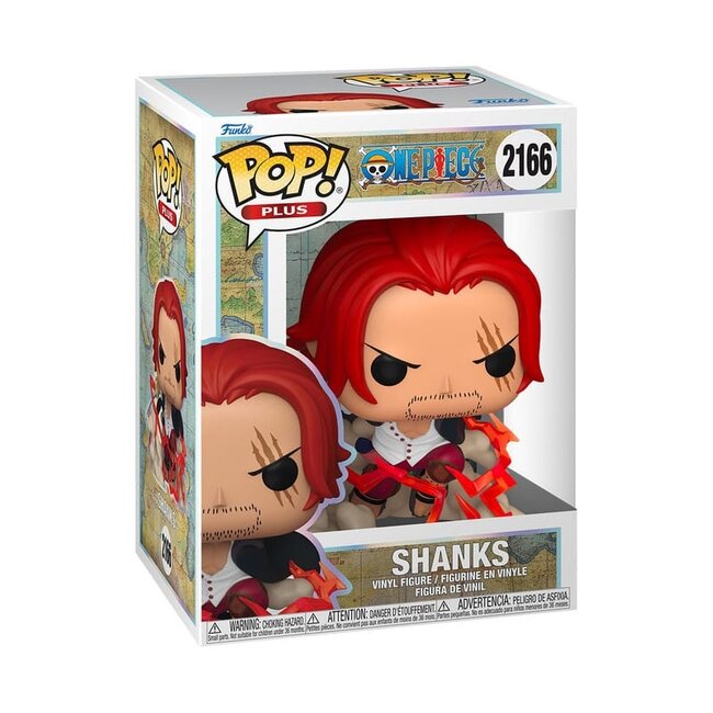 One Piece POP! Plus Vinyl-Animationsfigur Shanks 9 cm