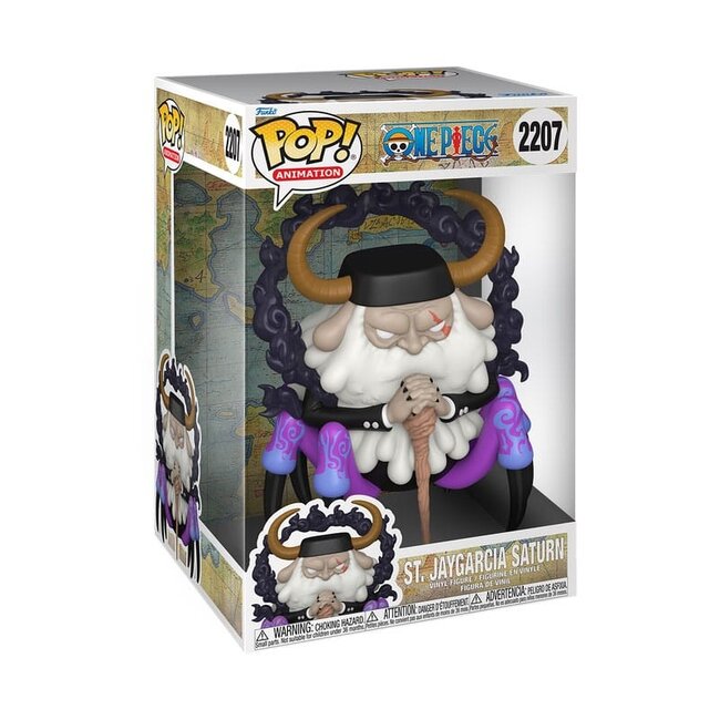 One Piece Super Sized Jumbo POP! Vinylfigur St. Jaygarcia Saturn 25 cm