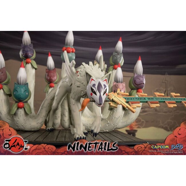 Okami Statue Ninetails 51 cm