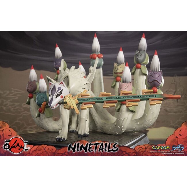 Okami Statue Ninetails 51 cm