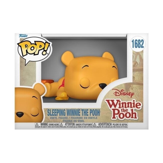 Disney POP! Animation Vinylfigur Schlafender Winnie Puuh 9 cm
