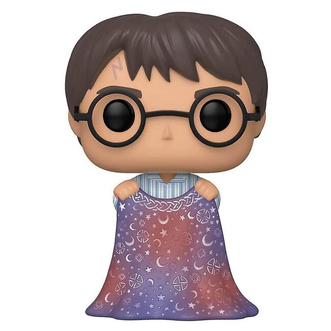 Harry Potter POP! Movies Vinyl Figure Harry w/Invisibility Cloak 9 cm