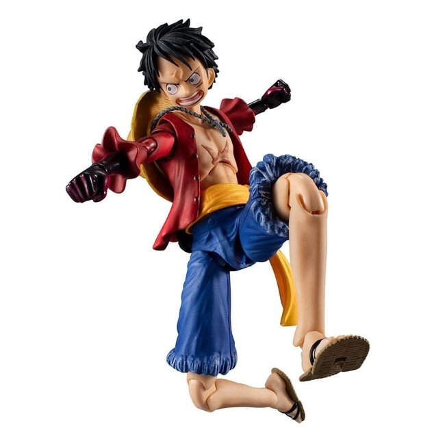 One Piece Variable Action Heroes Actionfigur Monkey D. Luffy mit Rüstungshaki, 16 cm