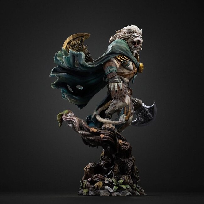 Magic The Gathering Art Scale Statue 1/10 Ajani Goldmane 26 cm