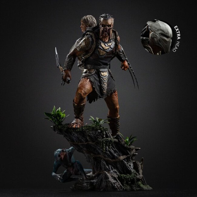 Predator: Badlands Art Scale Statue 1/10 Predator Dek & Thia 27 cm
