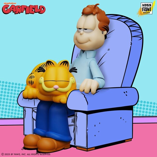 Garfield Action Figure Jon Arbuckle Deluxe Edition 19 cm