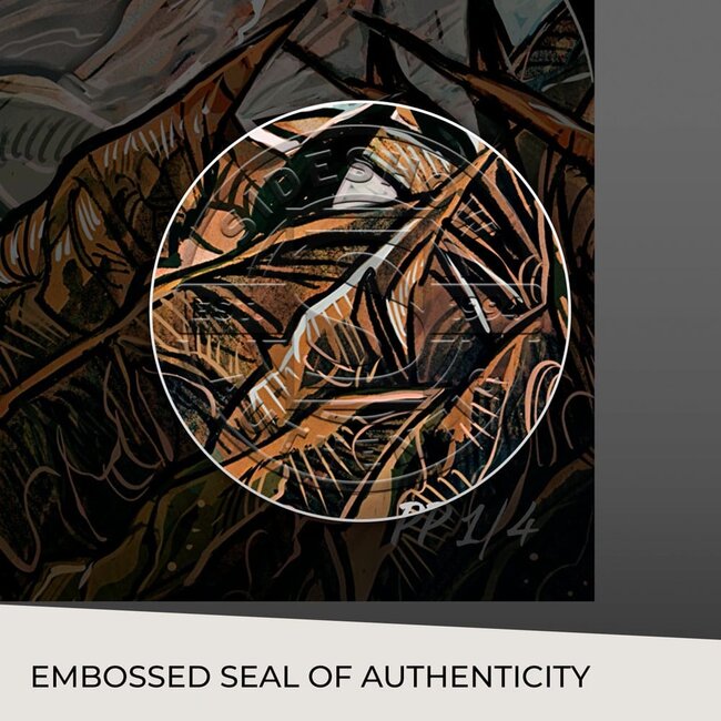 Kunstdruck „Universal Monsters“ von Vincenzo Riccardi, 61 x 41 cm – ungerahmt