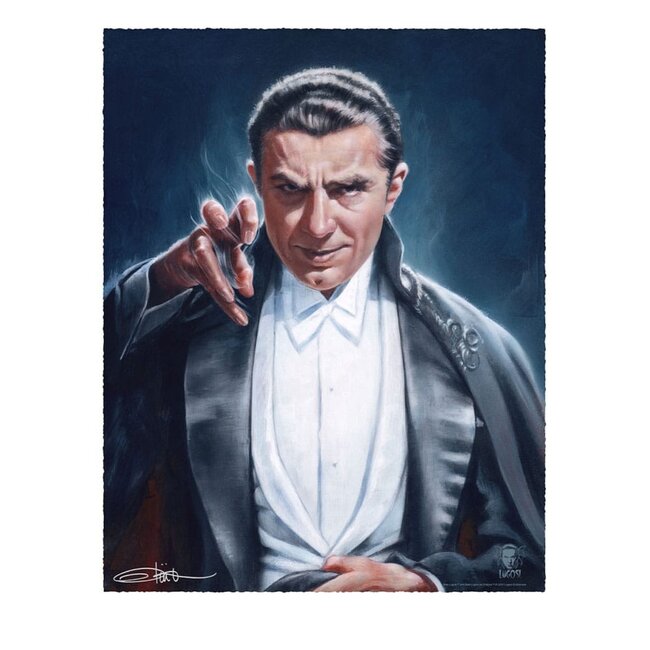 Dracula Art Print Count Dracula by Olivia De Berardinis 56 x 43 cm - unframed