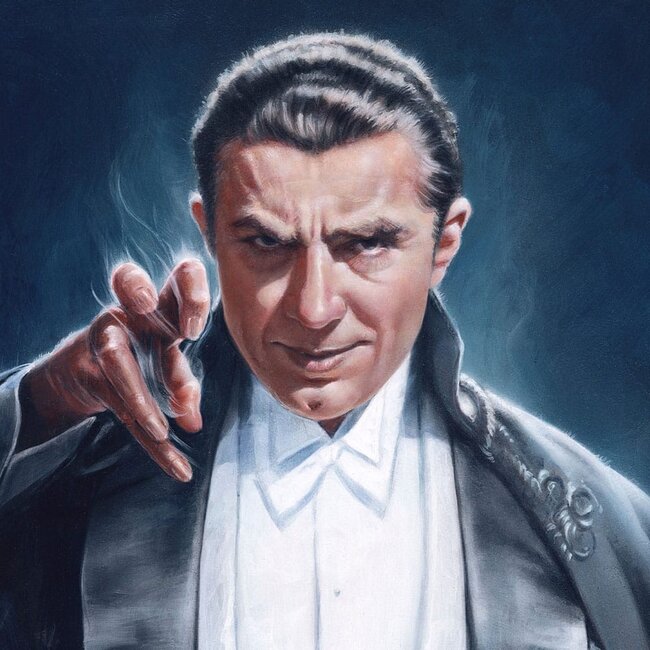 Dracula Kunstdruck Graf Dracula von Olivia De Berardinis 56 x 43 cm - ungerahmt