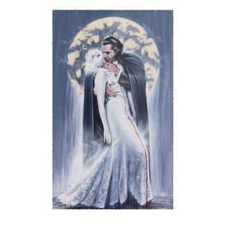 Sideshow Collectibles Dracula Kunstdruck „Der Kuss“ von Olivia De Berardinis, 70 x 43 cm – ungerahmt