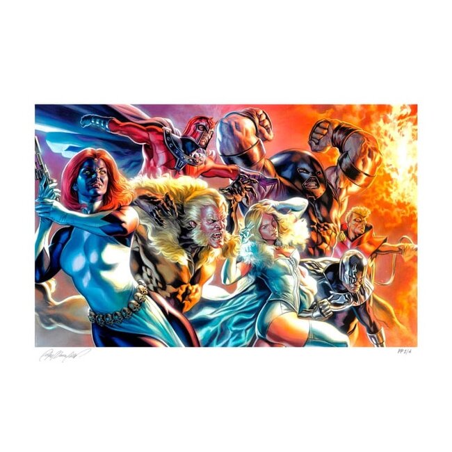 Marvel X-Men Art Print The Brotherhood of Mutants by Felipe Massafera 46 x 66 cm - unframed