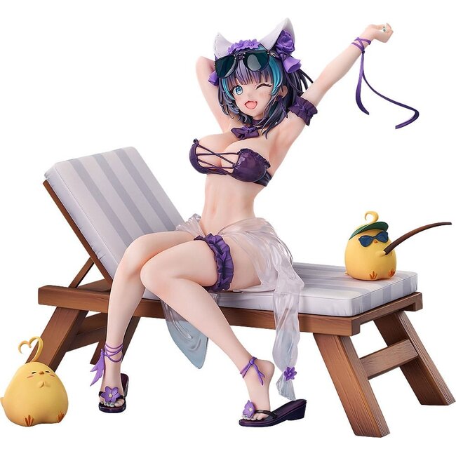 Azur Lane Statue 1/7 Cheshire: Sommerliches Datum! 18 cm